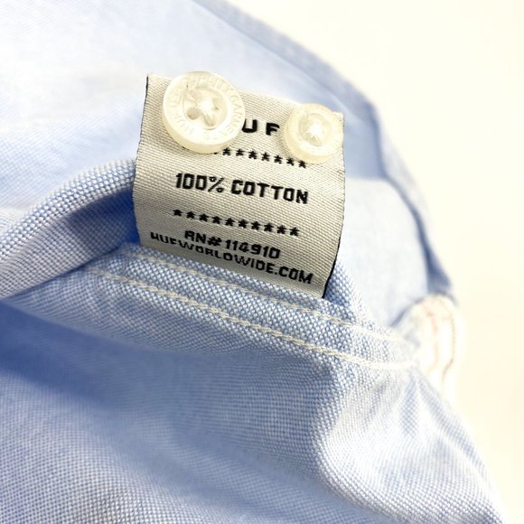 HUF Signature Stripe Button Down Shirt - Picture 14 of 16